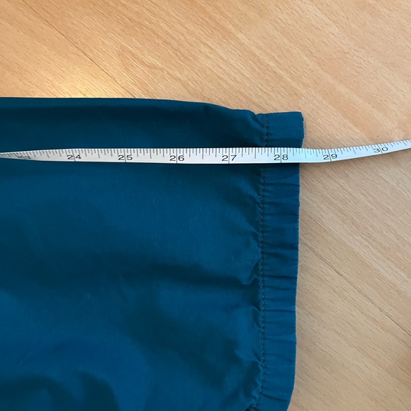 L.L. Bean Green and Blue Windbreaker Anorak half zip vintage 80s - Picture 9 of 13